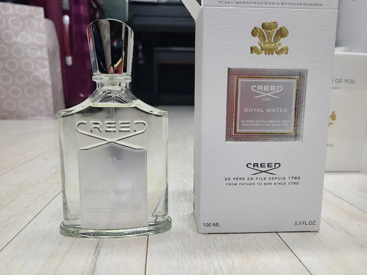 크리드 로얄워터 Royal Water 100ml 새상품